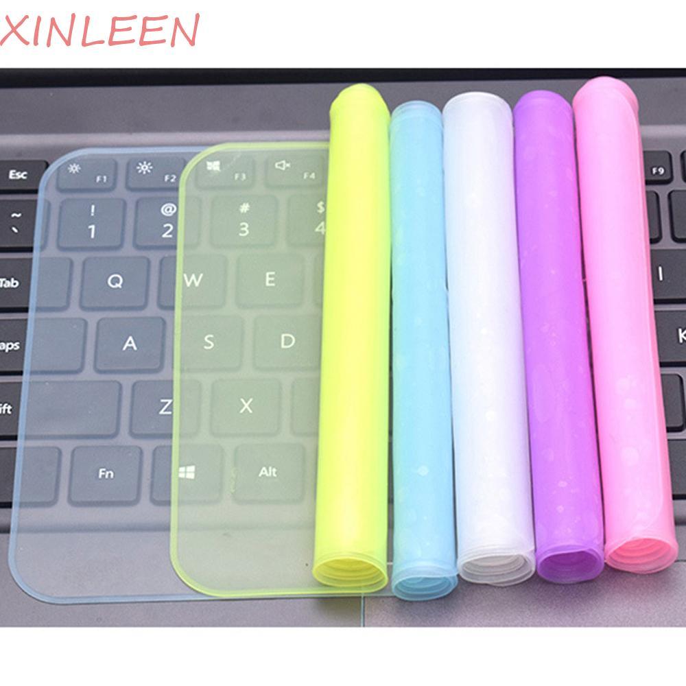 XINLEEN Protetor De Capa De Teclado Para Notebook , À Prova De Poeira D'água , Silicone Macio , Pele De 12 A 14 Polegada