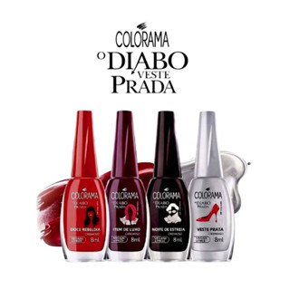 Esmalte Colorama Coleção Diabo Veste Prada em Oferta na Shopee