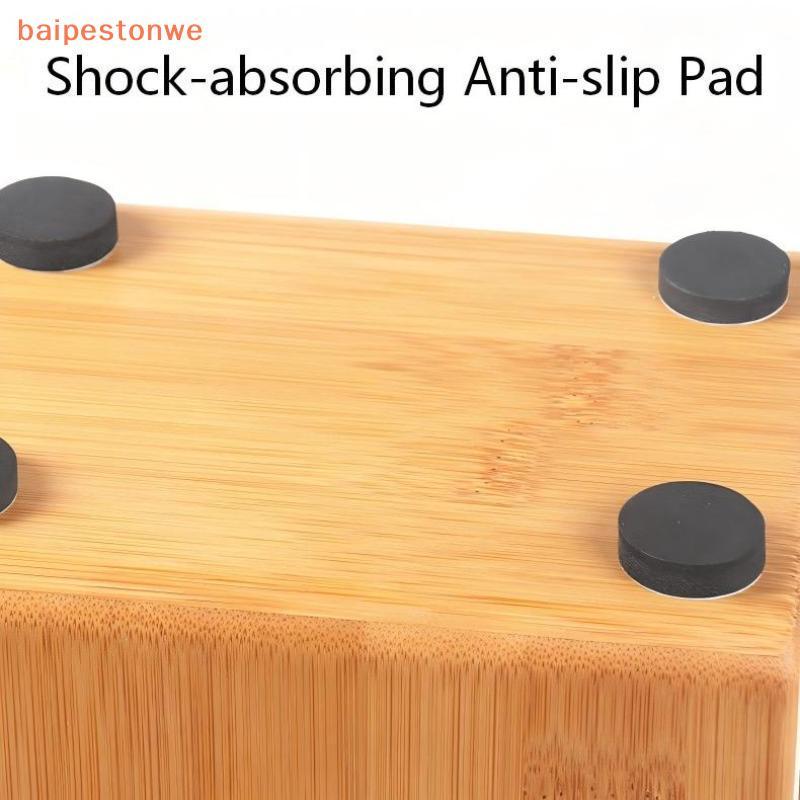[baipestonwe] 4/8 Unidades Autoadesivo EVA Alto-Falante Sho Absorvente Tapete Para Pés Almofadas Antiderrapantes De Redu