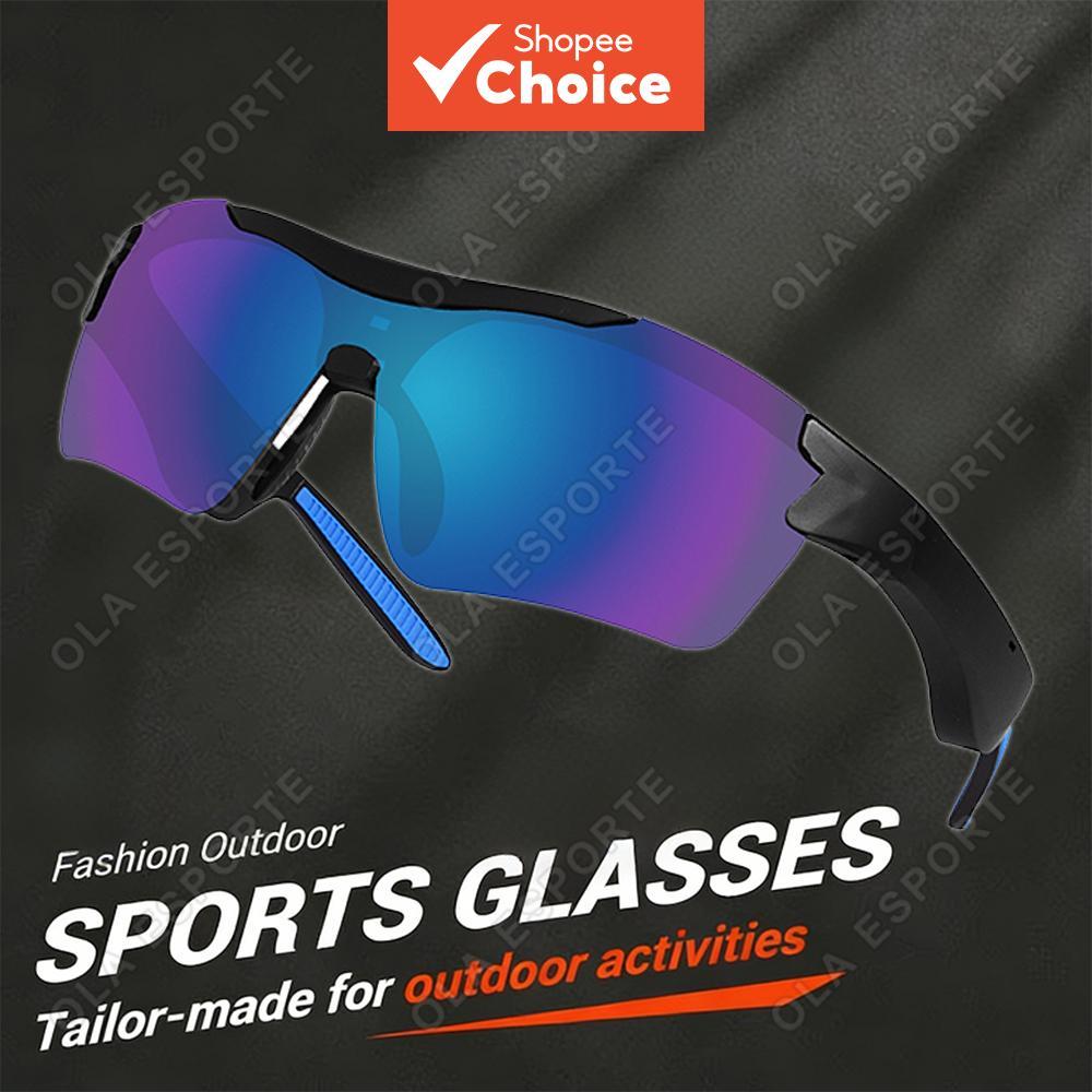  Óculos de Sol de Bicicleta para Homens Mulheres, Óculos de Ciclismo ao Ar Livre MTB para Condução, Bicicleta, Esportes,