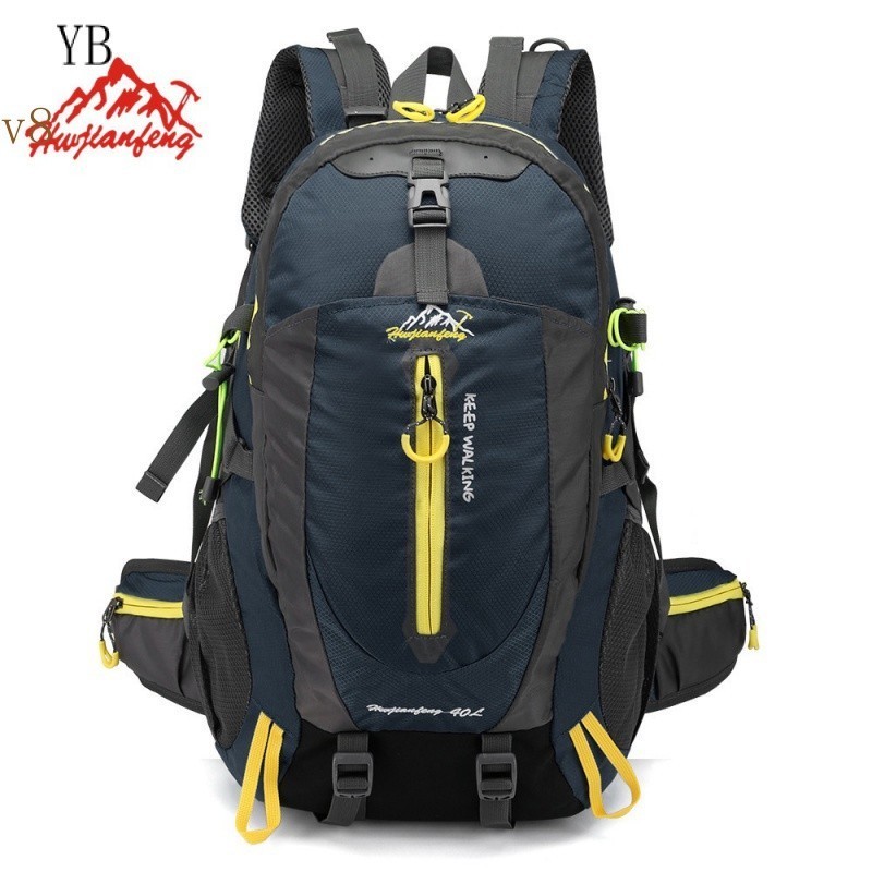 Mochila/Bolsa de Montanhismo Impermeável 40L para Esportes Masculinos, Viagens/Camping/Caminhadas/Montanhismo P4Y2