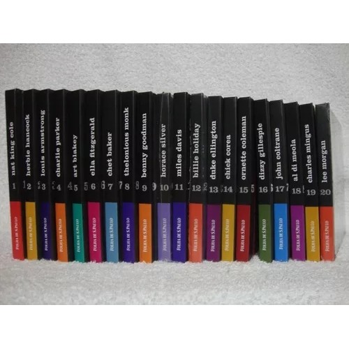 CD NAT KING COLE / HERBIE HANCOCK / LOUIS ARMSTRONG / CHARLIE PARKER / ART BLAKEY / ELLA FITZGERALD COLEÇÃO FOLHA DE S.
