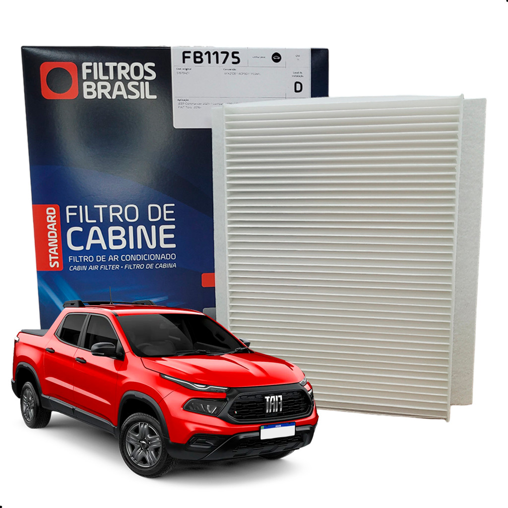 Imagem Filtro De Cabine Fiat Toro Jeep Renegade Compass Commander