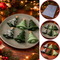 Forma bwb ÁRVORE DE NATAL P 25g especial 3 partes natal 2023 Cód. 10490 (CHOCO)