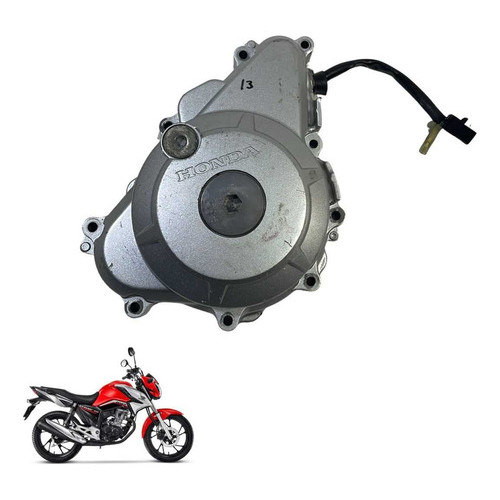 Tampa Estator Honda Cg 160 Fan Titan Cargo Start  -3268 Prata