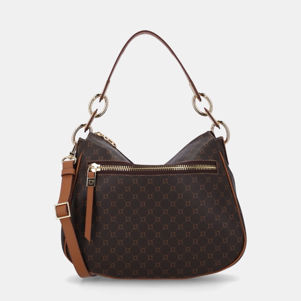 Bolsa Hobo Monograma Li Grande Luz da Lua