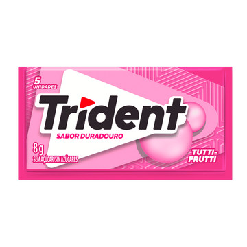Chiclete Tutti-Frutt Trident