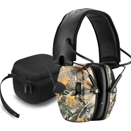 Abafador Eletrônico Zohan Camuflado + Case - Tiro Esportivo