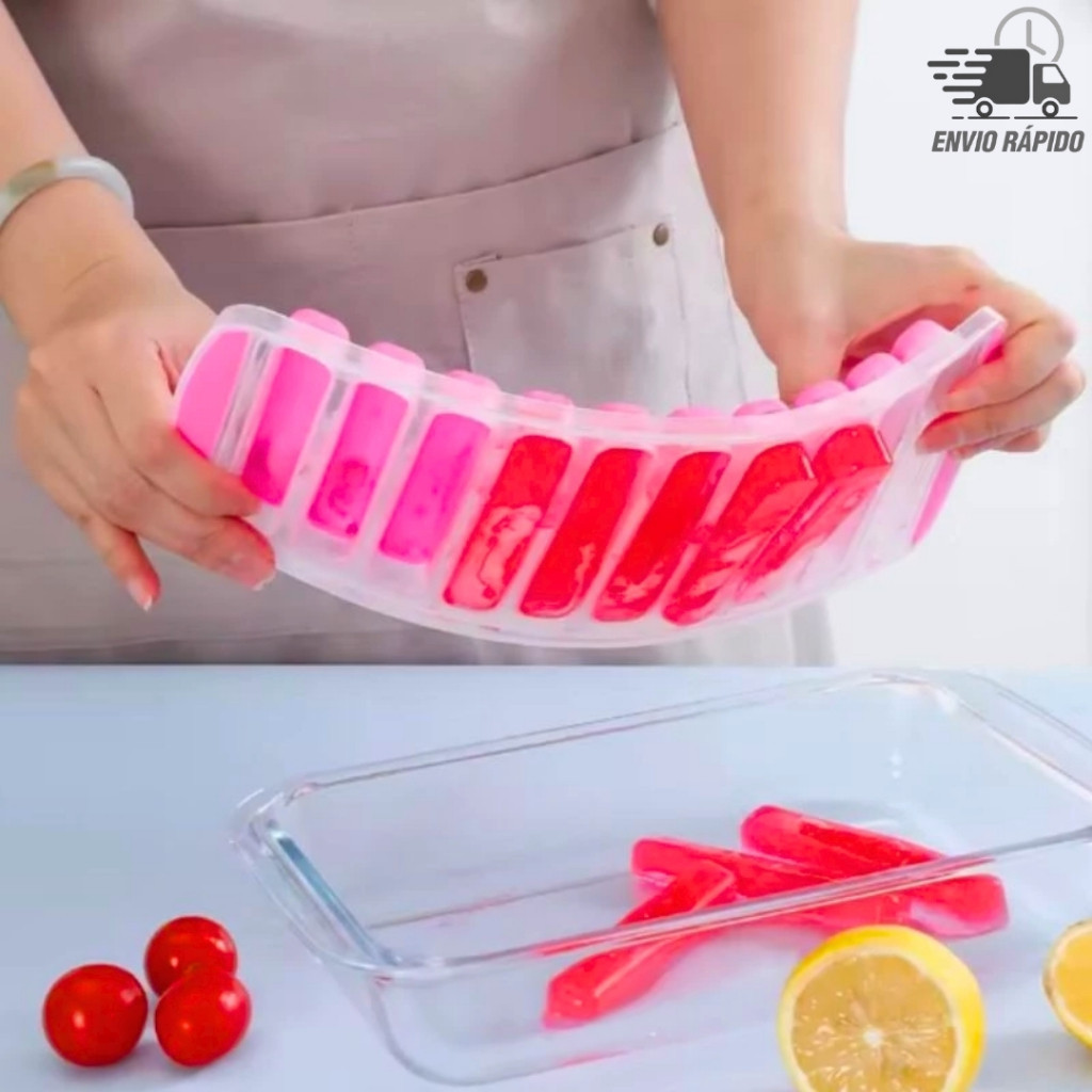 Formas de Gelo Silicone Palito Para Garrafas Bebida Prática e Flexível em Oferta na Shopee