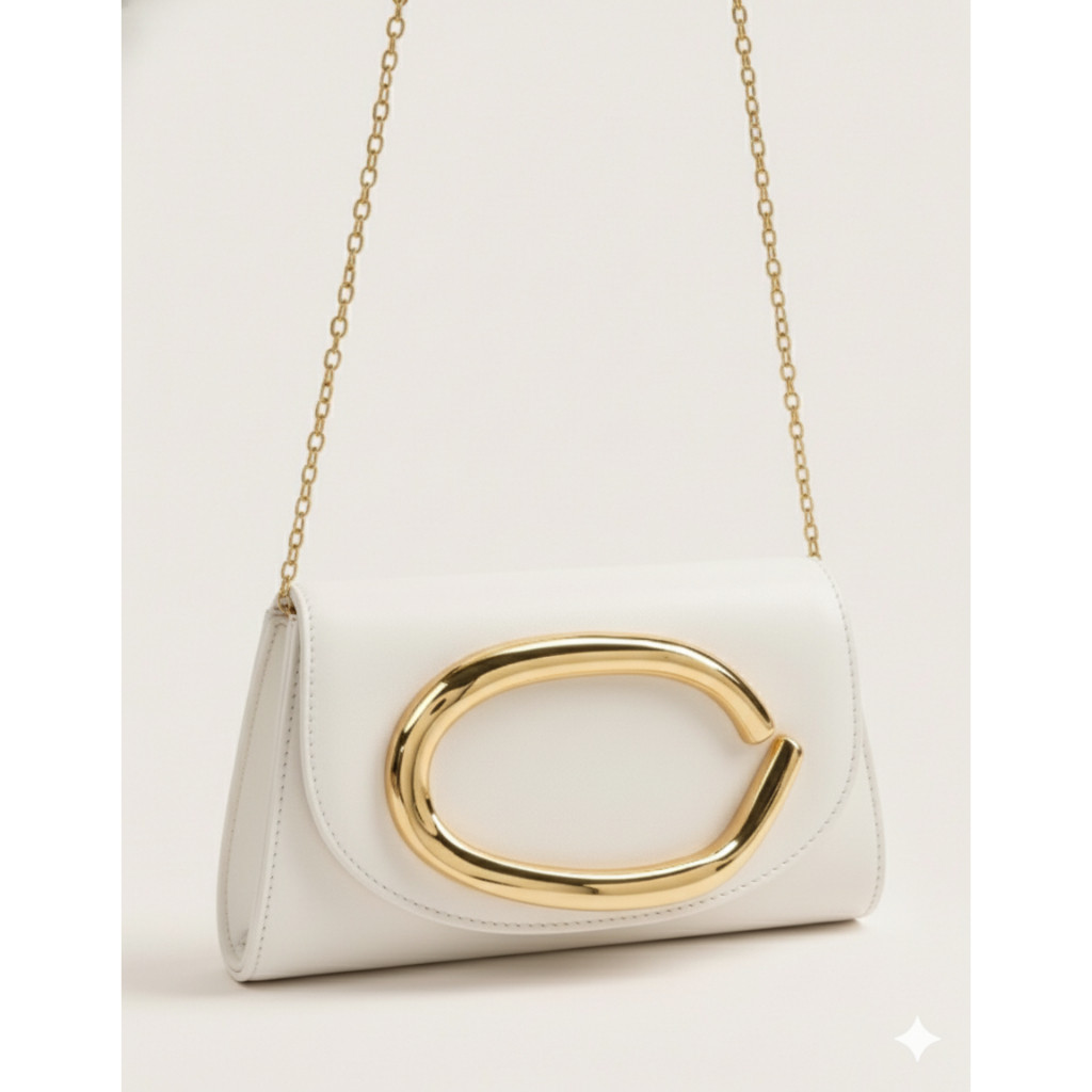 Bolsa Feminina Transversal Bolsa de Mão Casamento Clutch Alça Removivel — imagem 2 de 2