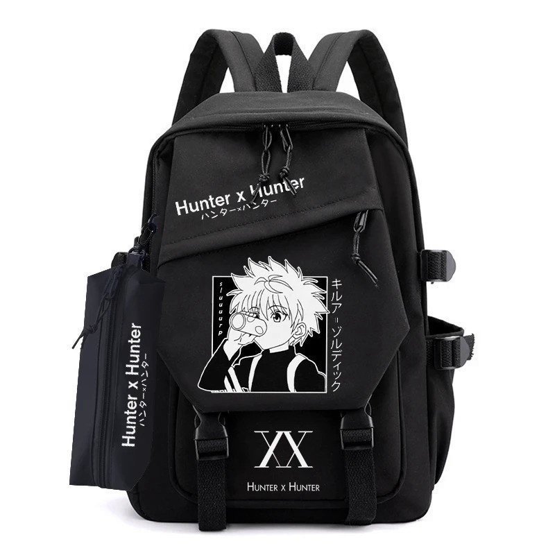 Mochila Hunter x Cosplay Mochila de Anime Japão Mochila Escolar para Adolescentes Mochilas Escolares …