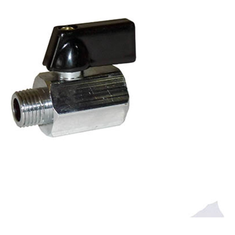 Válvula Esférica Registro Dreno Rosca Macho 1/4'' Npt Fêmea