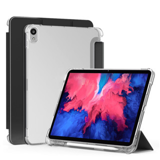 Para Lenovo Tab P11/P11 Plus 11 " TPU Suporte Traseiro Tablet Funda Xiaoxin Pad 11 TB-J606F J607F J616F Com Caso Titular em Oferta na Shopee