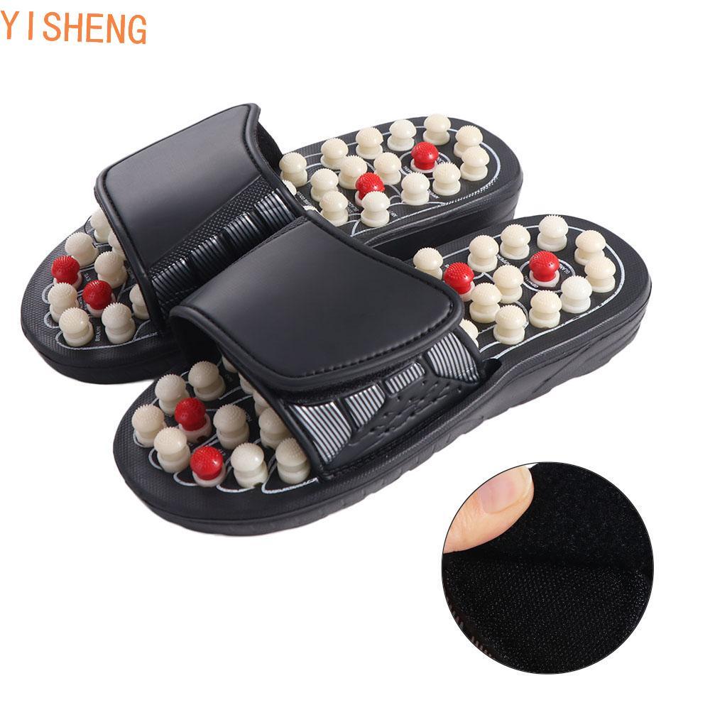 Chinelos De Massagem De Acupressão YISHENG , Sapatos Unissex Antiderrapantes Para Nos Pés , Sandálias De Reflexologia Cu