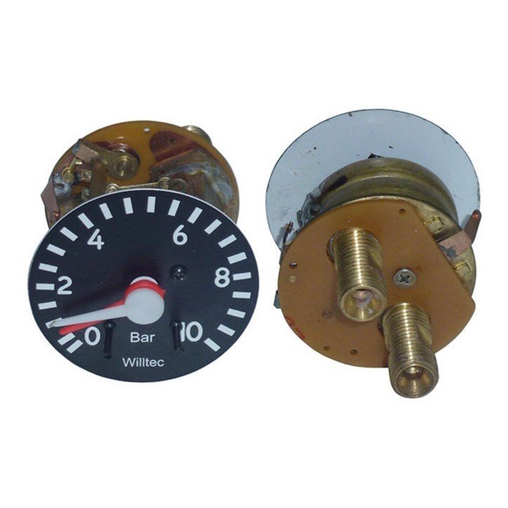 Manometro Duplo 0-10 Bar - Mbb 1113 1313 1924 1929 1930 O400