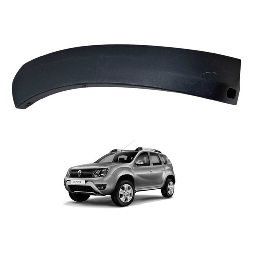 Moldura Parachoque Traseiro Esquerdo Renault Duster 2020 Preto