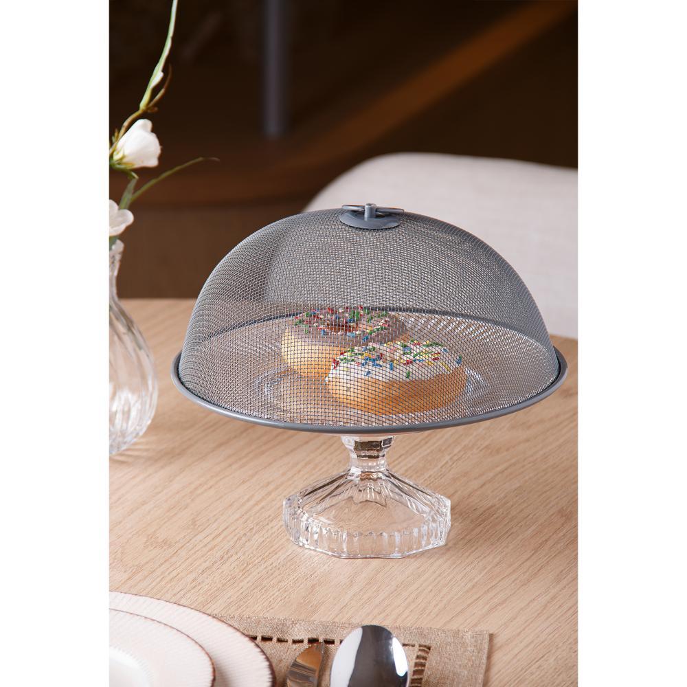 Tela Protetora para Alimentos 30cm x 12cm Cinza Metal Lyor em Oferta na Shopee