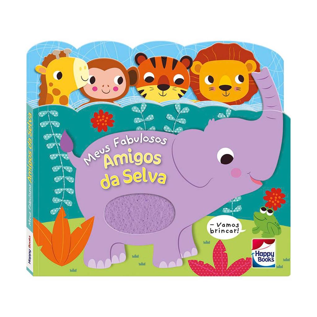 Carinhas Felizes -  Meus Fabulosos Amigos da Selva - Happy Books
