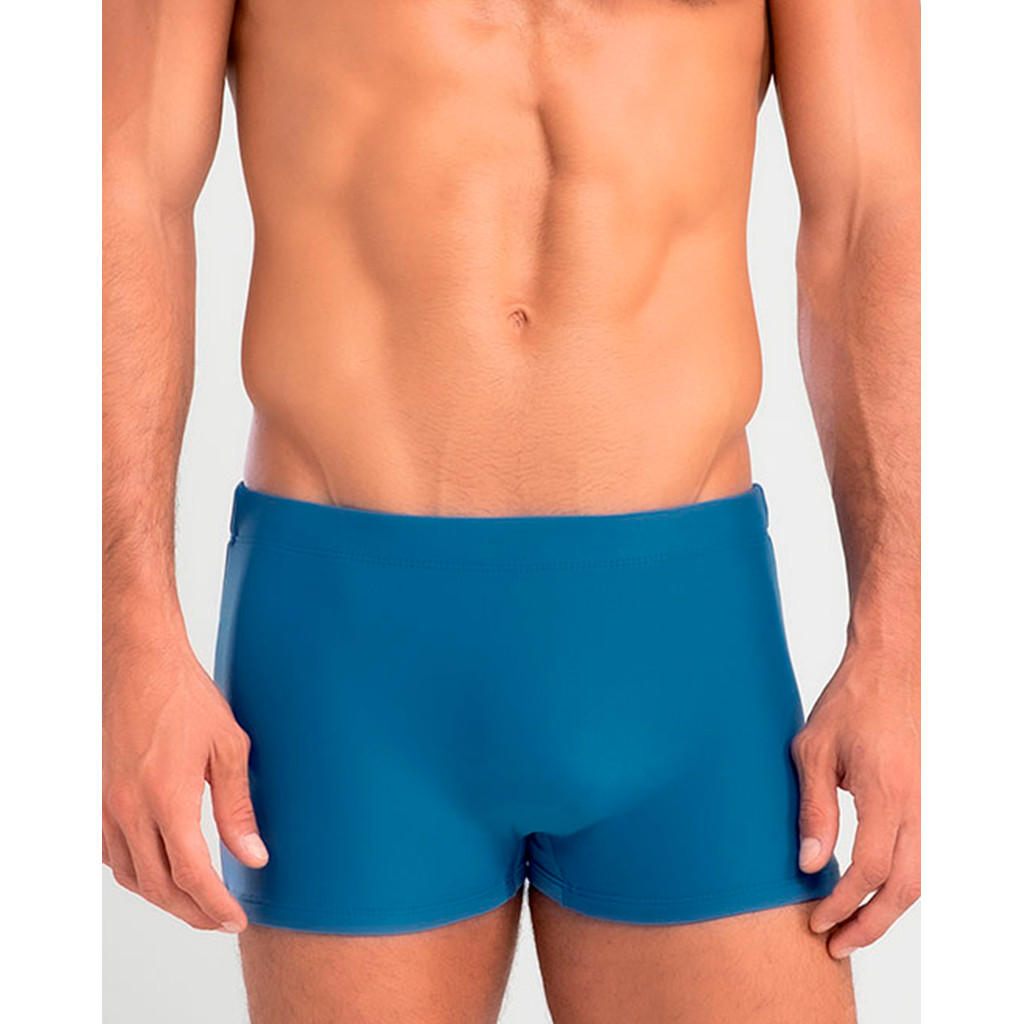 Sunga Boxer Box Adulto Masculina Verão UV+50 Lisa Praia Mash