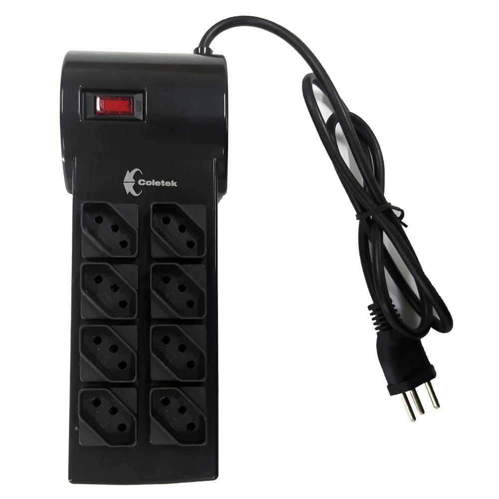 Filtro de Linha Com 8 Tomadas FL-82  Coletek