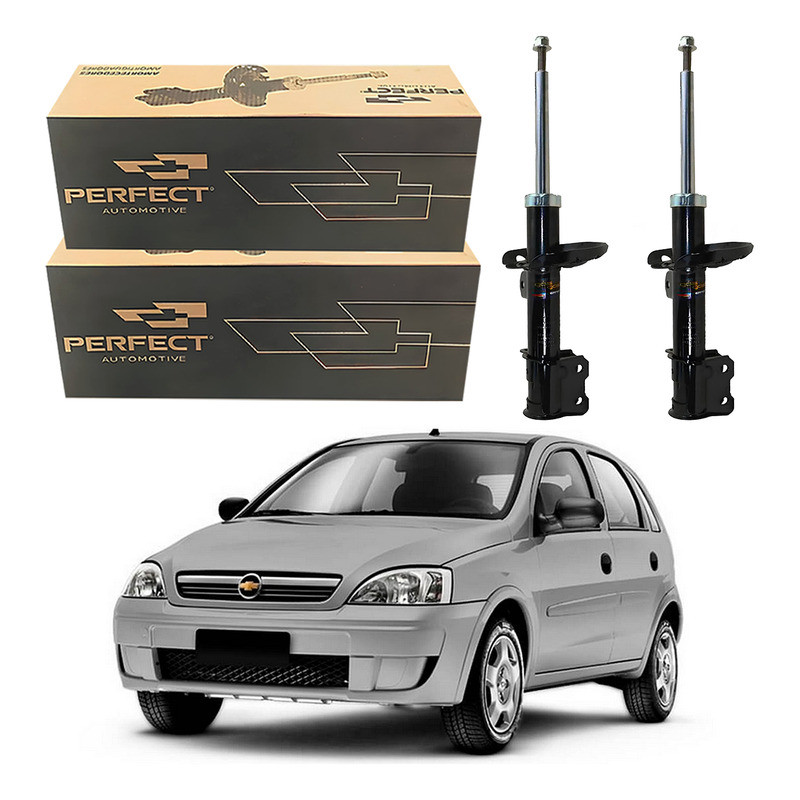 Par Amortecedor Dianteiro Corsa 1.8 2003 A 2009
