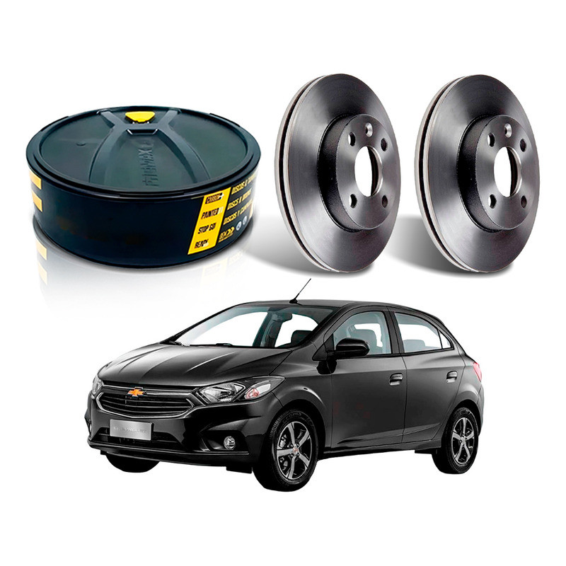 Disco Freio Dianteiro Onix 1.0 1.4 2017 A 2019 em Oferta na Shopee