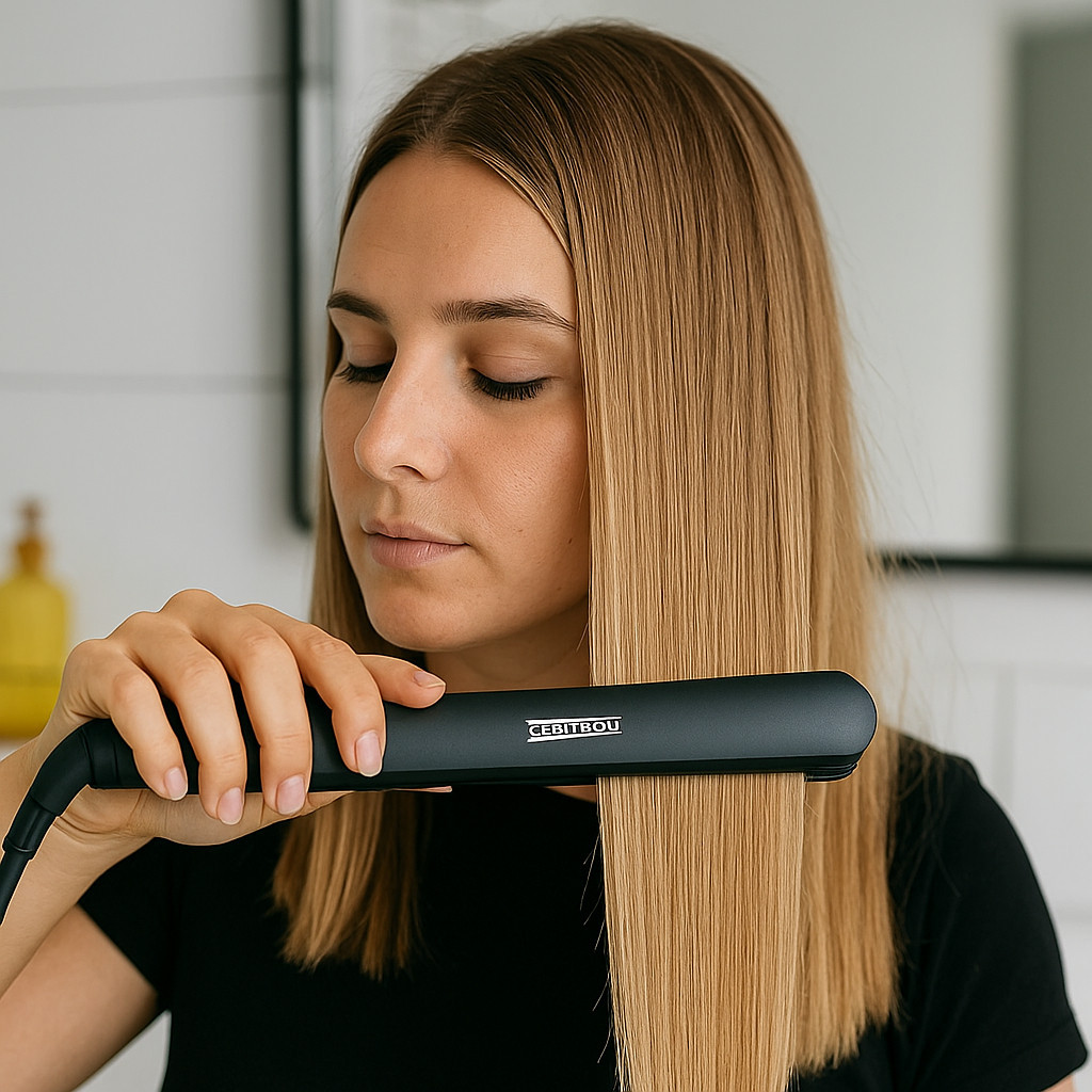 Prancha Chapinha Cabelo Profissional Ceramica Alisadora Modeladora Ondas Antifrizz Aquecimento