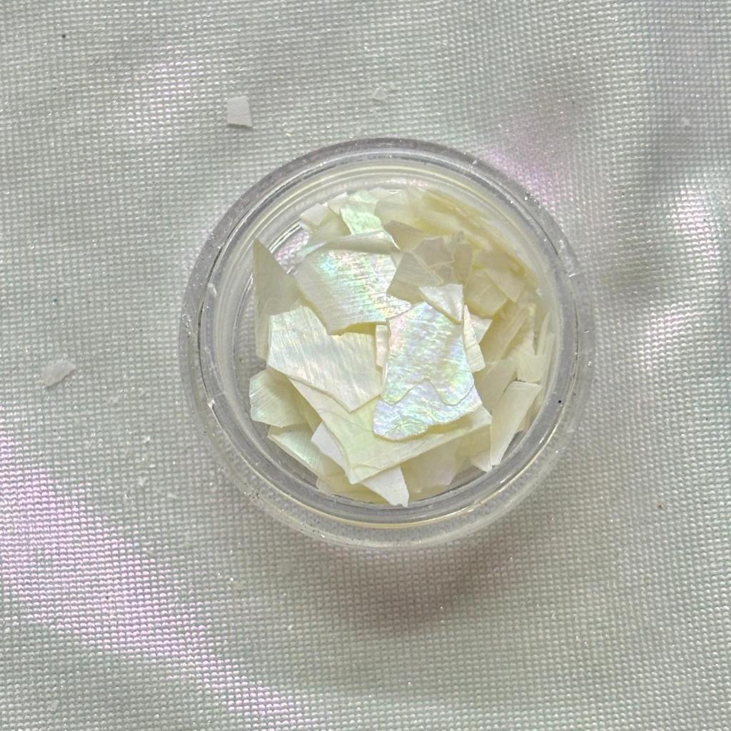 Kit de 6 Madrepérola e 6 Glitter fino Pó Cromado Para Unha Nail art Resina e Maquiagem — imagem 2 de 2