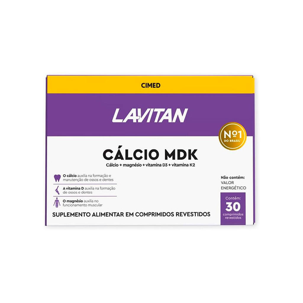 Imagem Lavitan Cálcio MDK 30 Comprimidos