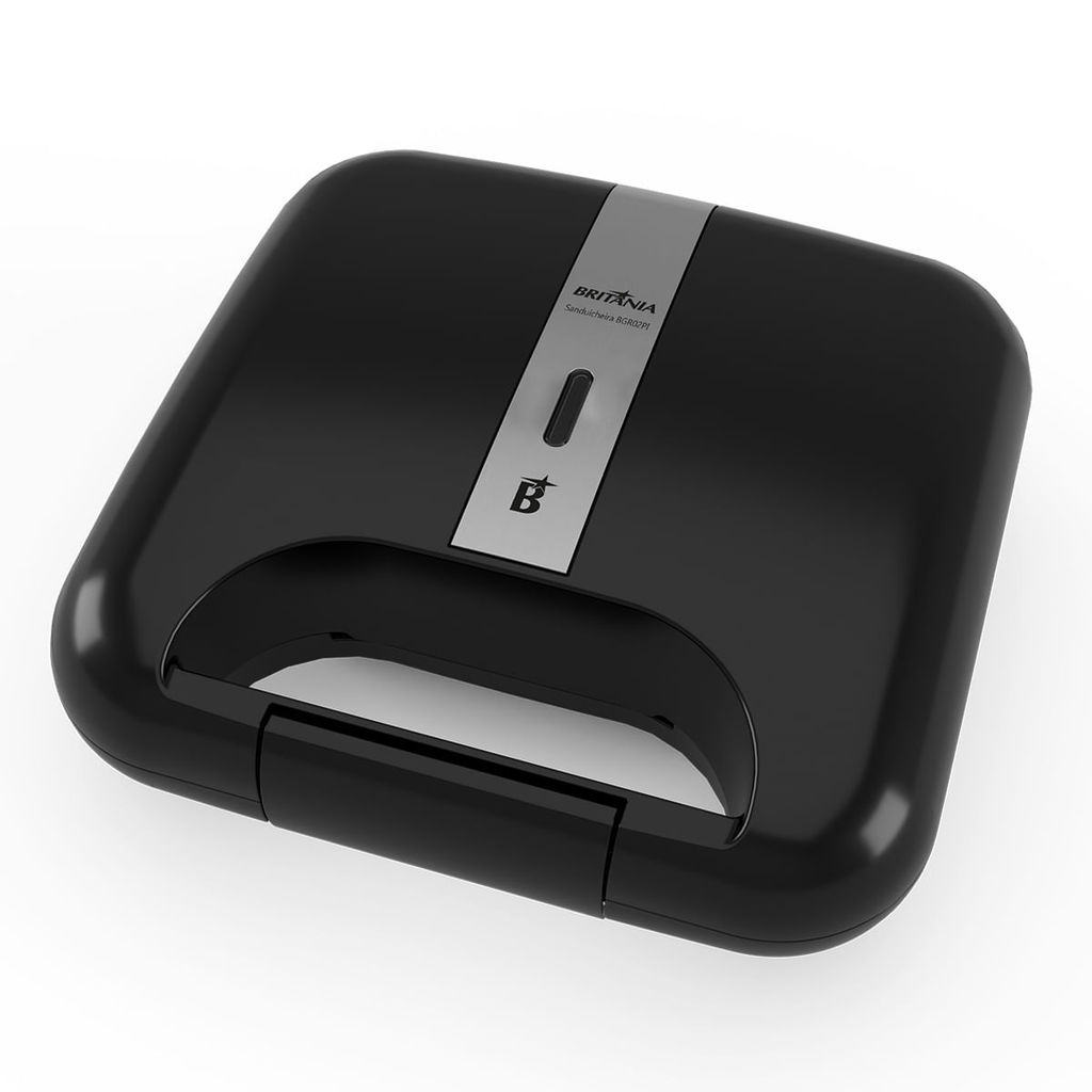 Sanduicheira Britânia Chapas Antiaderentes 750W BGR02PI em Oferta na Shopee