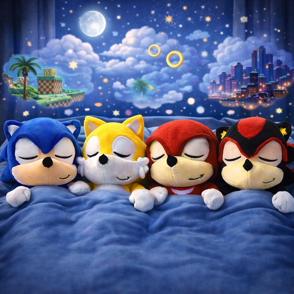 Boneco do Sonic Tails Amy Shadow Knuckles Silver L Urso de Pelucia Brinquedo Menina Menino pelúcias