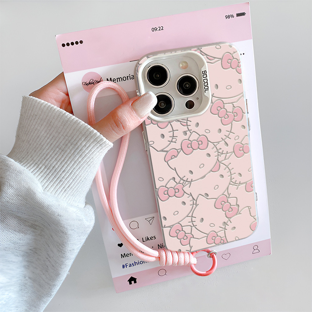Capa Capinha Para SAMSUNG A01 A02 A03 A05 A05S A06 A07 A10 A11 A14 A15 com estampa de Hello Kitty T00220