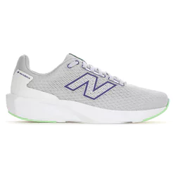 Tênis New Balance 413v3 Cinza Claro Roxo e Verde - Feminino