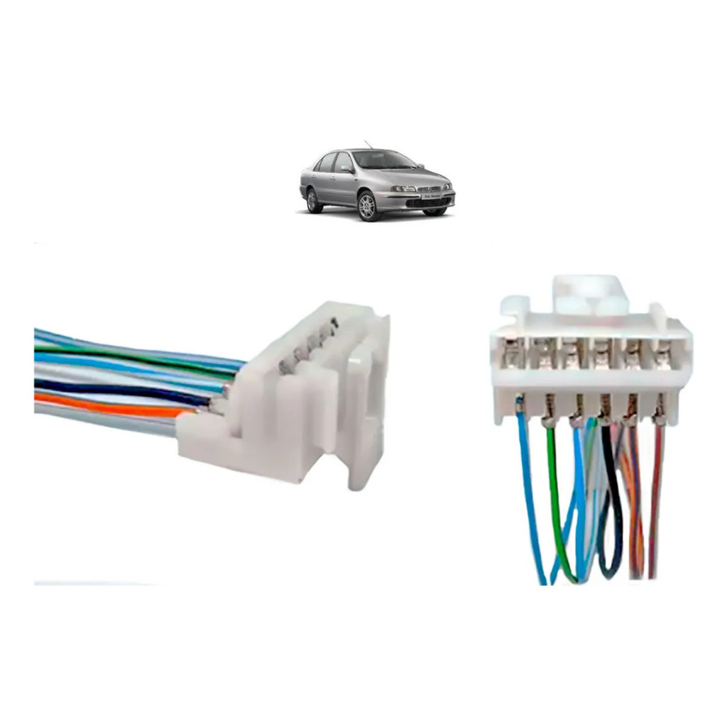 Soquete Plug Conector Lanterna Traseira Brava Marea Original