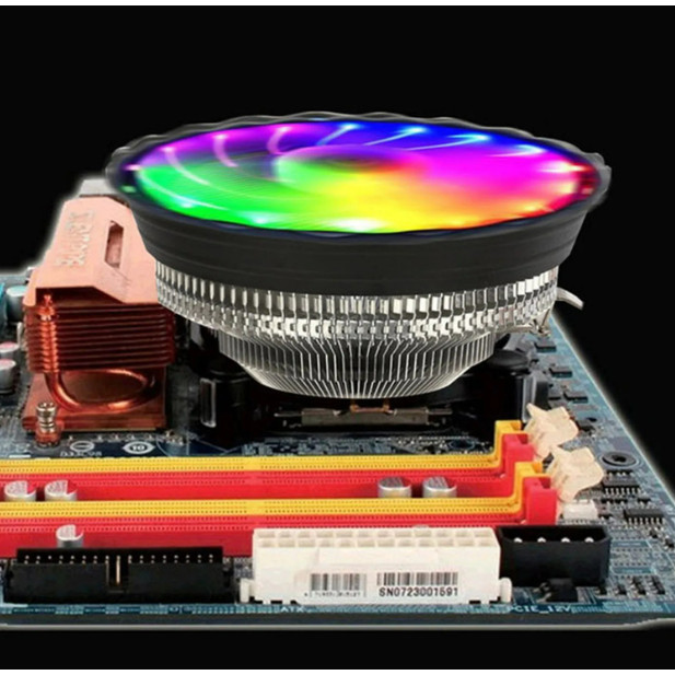 Cooler para Processador Intel e AMD com LED RGB Knup KP-VR301