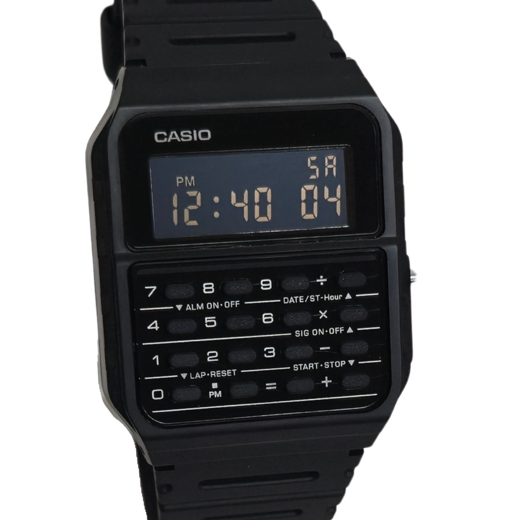 Relógio Casio Digital Calculadora 2 em 1 Preto CA-53WF-1BDF em Oferta na Shopee