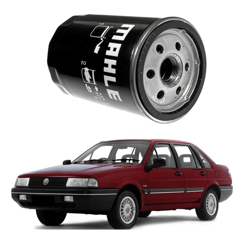 Filtro Oleo Metal Leve Santana 1.8 2.0 Ap 1991 A 1994