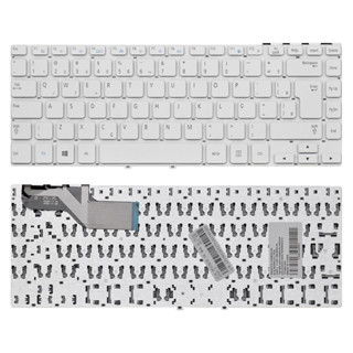 Teclado para Notebook Samsung NP270E4E-KD4BR | ABNT2 Branco em Oferta na Shopee