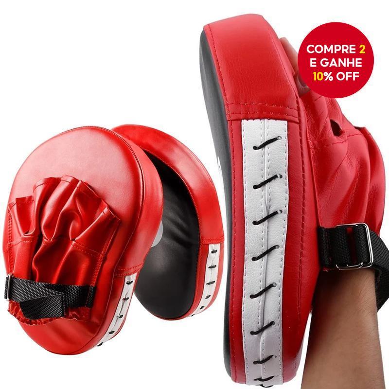 Prática de Sanda com Alvo de Boxe, Alvo de Mão Curvo para Treinamento de Taekwondo, Treinamento de Reação em PU em Oferta na Shopee