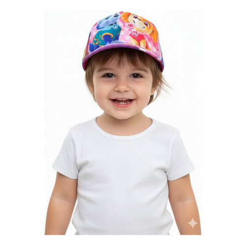 Boné Patrulha Canina Menina Infantil Premium Lançamento Patrulha Rosa Un Bone Patrulha Canina F
