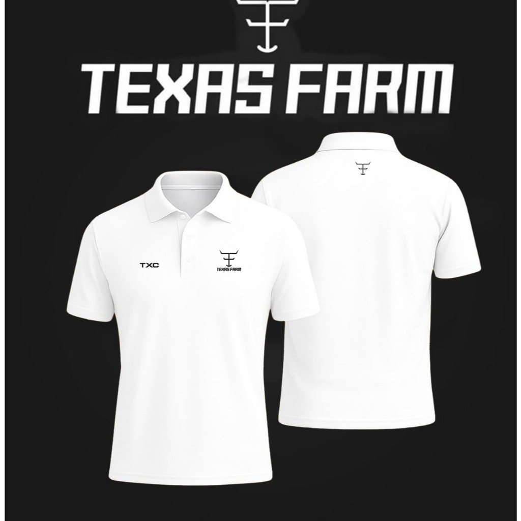 Camiseta Country Camiseta Polo Masculina Camiseta TEXAS FARM Blusas Masculinas