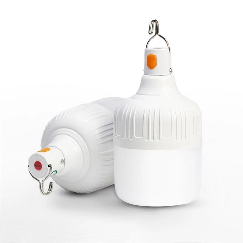kit 2 Lâmpada Led Iluminação Para Acampamento Camping Pescaria，iluminação de emergência Usb