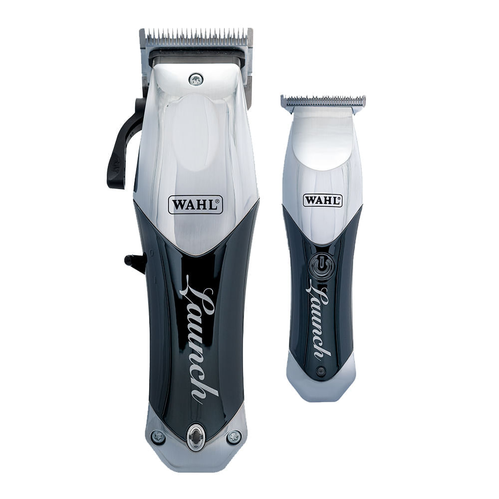 Wahl Kit de Máquinas de Cortar Cabelo e Maquina de Acabamento Profissional Sem Fio Launch Bivolt em Oferta na Shopee