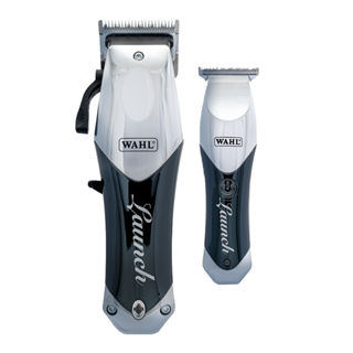 Wahl Kit de Máquinas de Cortar Cabelo e Maquina de Acabamento Profissional Sem Fio Launch Bivolt em Oferta na Shopee