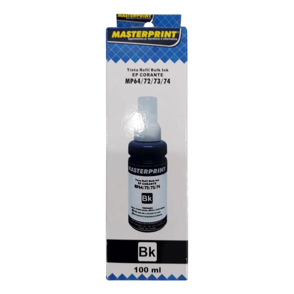 Tinta para Recarga Epson Bulk Ink 100ml Masterprint