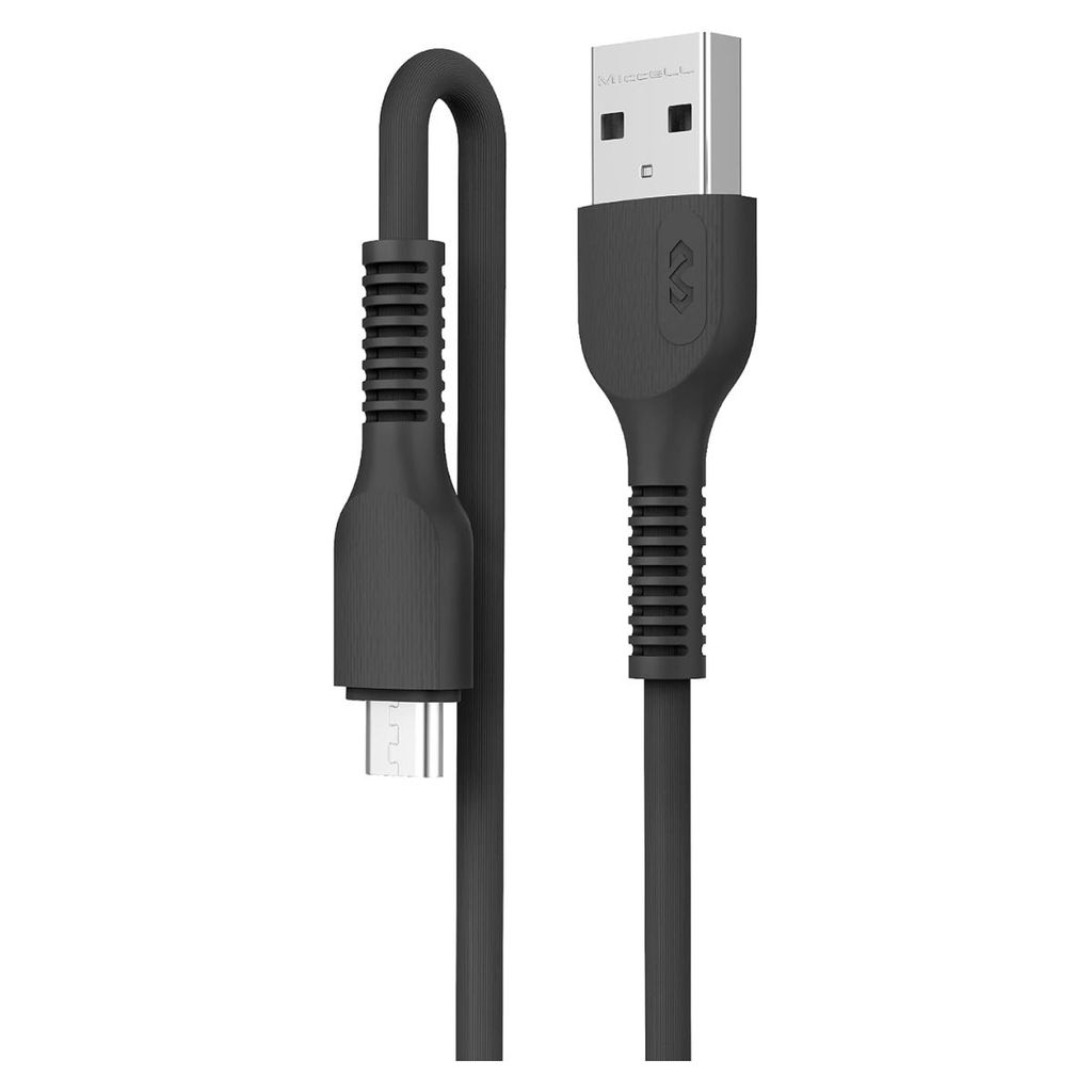 Cabo Micro Usb Letron Alta Resistência Pvc 1M - Preto Vq-D88