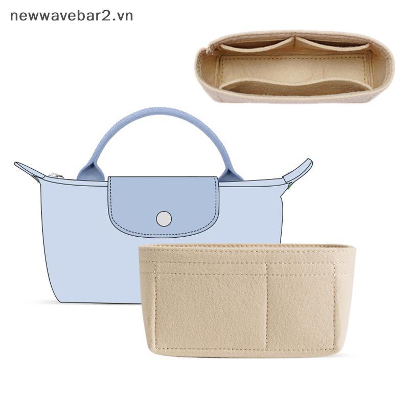 Novo Organizador De Bolsa Para Mini , De Armazenamento , Forro Feltro , Inserção .
