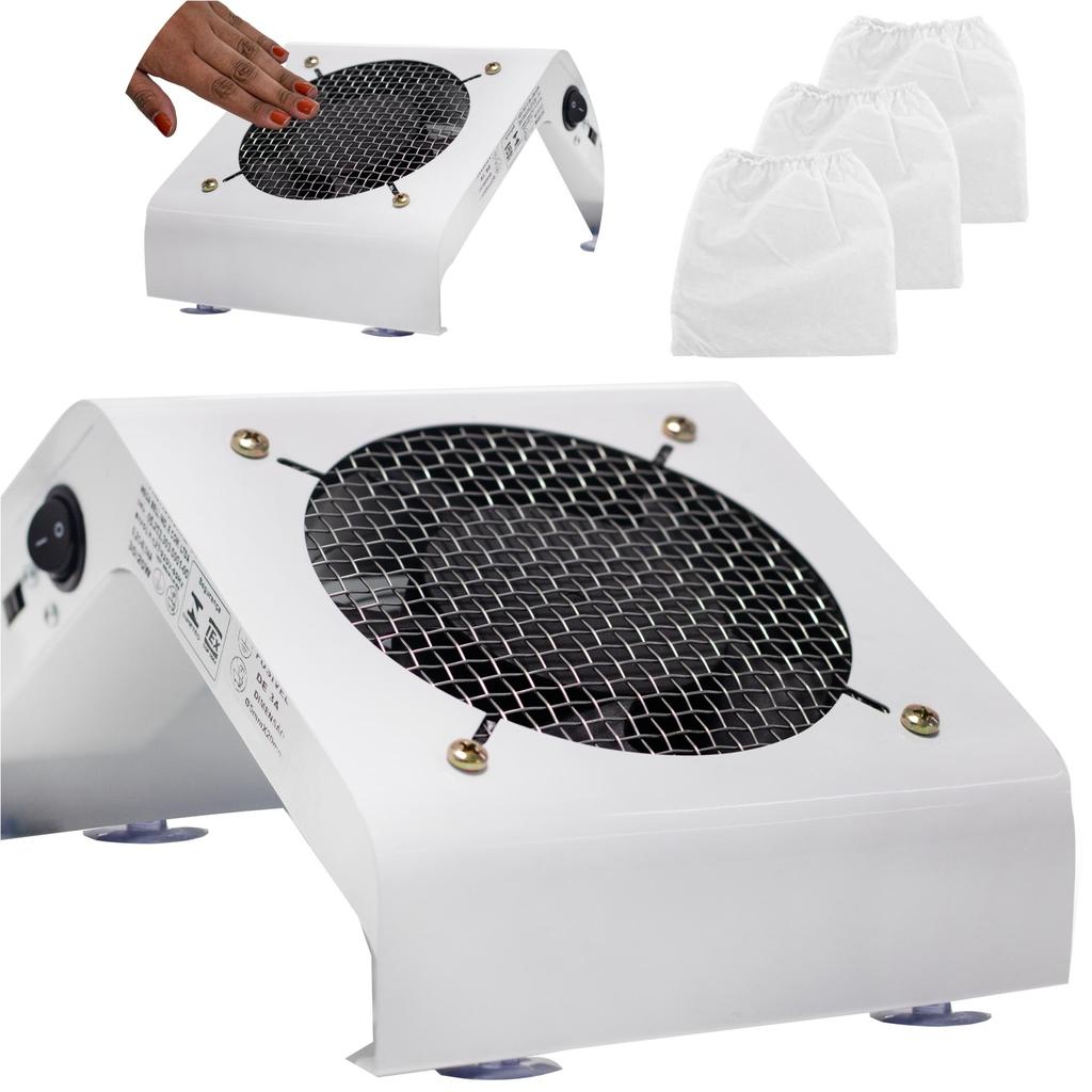 Coletor Aspirador De Pó Unhas Gel Acrigel Nail Grelha em Oferta na Shopee