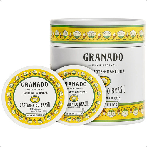 Kit Esfoliante + Manteiga Corporal Castanha Do Brasil Granado Terrapeutics