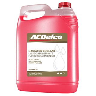 Fluido radiador pronto uso rosa 4L ACDelco 19525819 em Oferta na Shopee